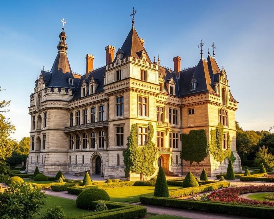 Architektur der Schlösser in Loches