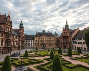 Barocke Paläste in Bamberg, Deutschland