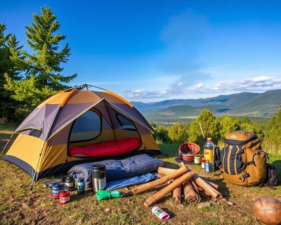 Campingausrüstung für Einsteiger