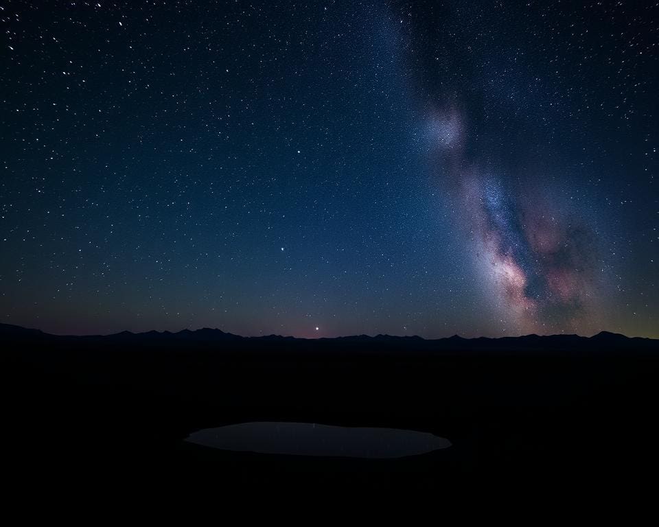 Dunkelheit und Sternenhimmel Atacama