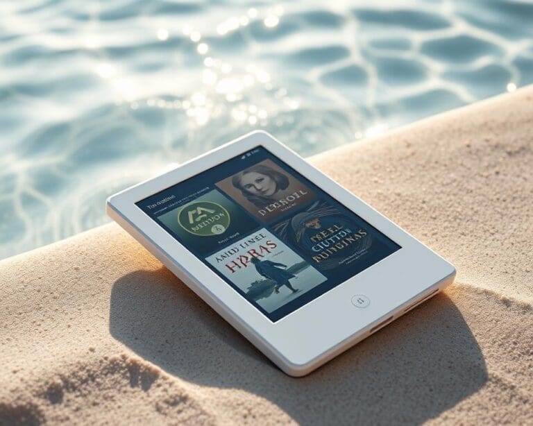 E-Book-Reader mit wasserdichtem Design