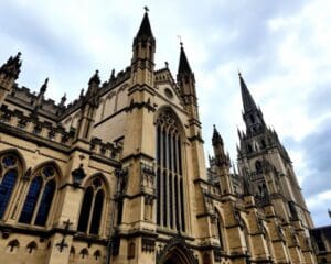 Gotische Kathedralen in Gloucester, England