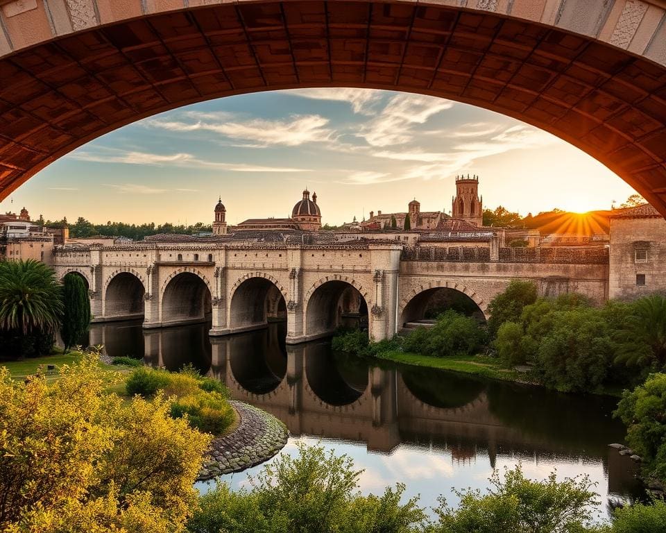 Historische Brücken in Córdoba, Spanien