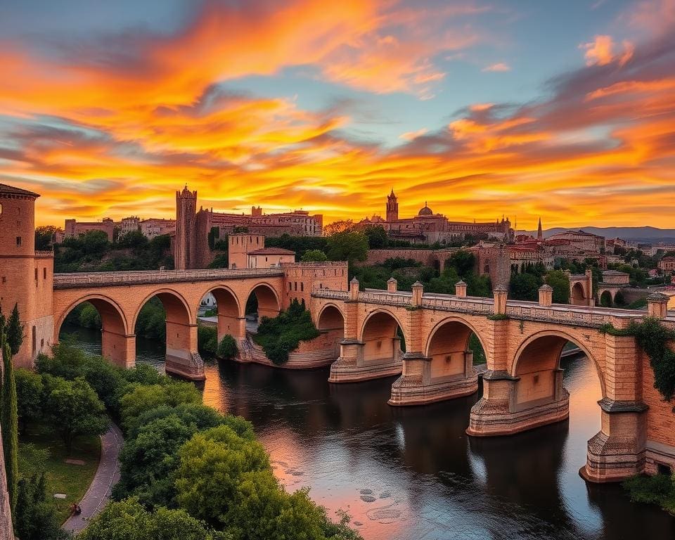 Historische Brücken in Córdoba, Spanien