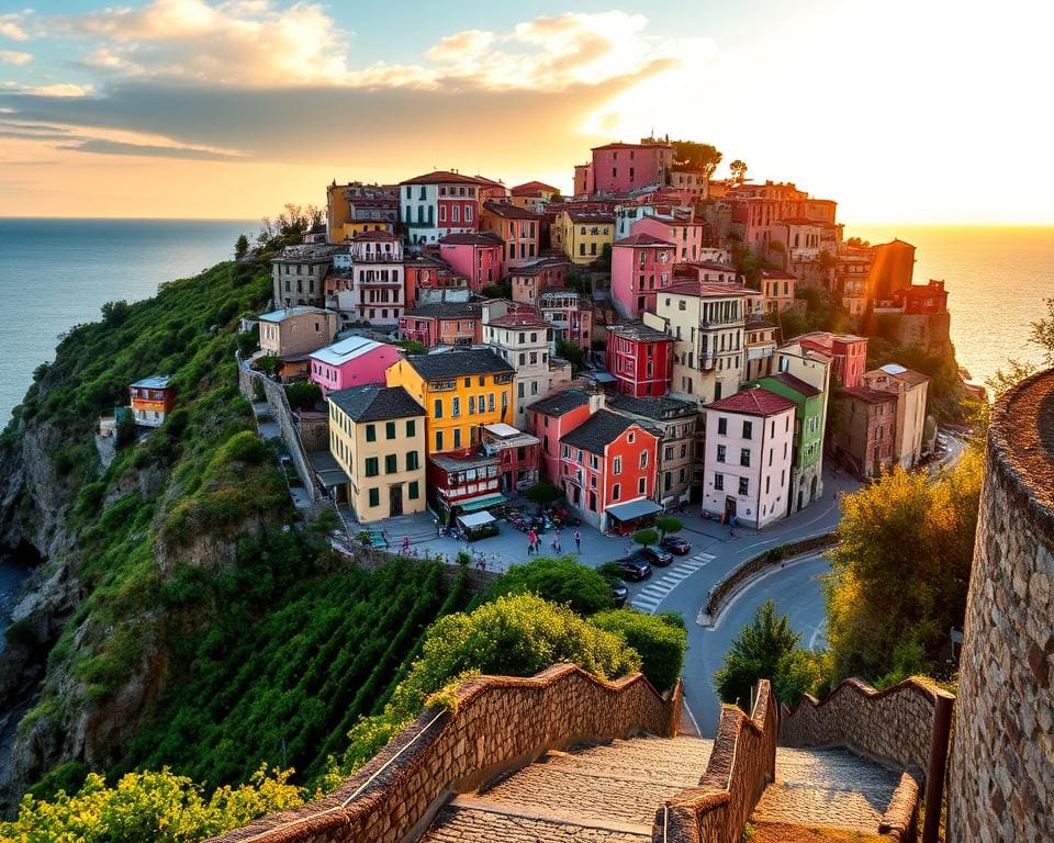 Historische Dörfer in Cinque Terre, Italien