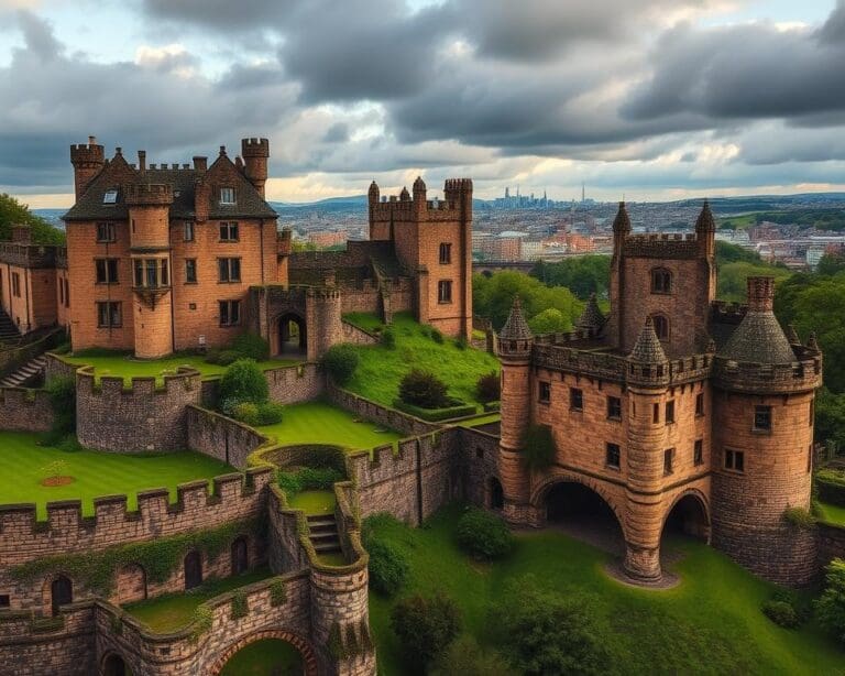 Historische Schlösser in Edinburgh, Schottland