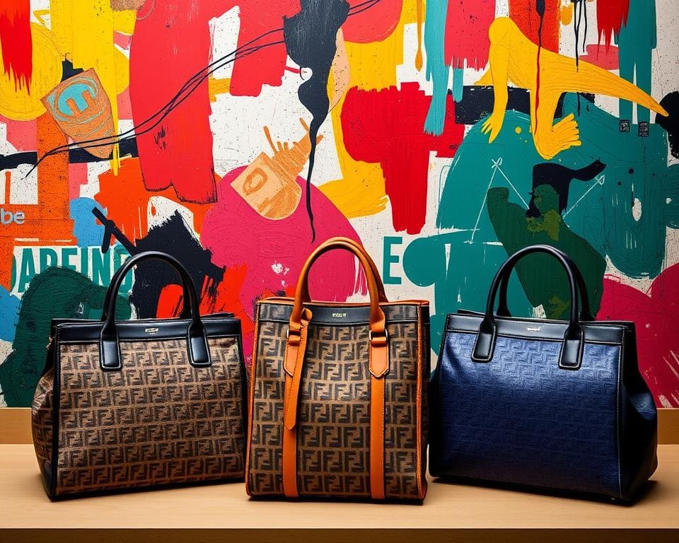 Kunst und Design in Fendi Taschen