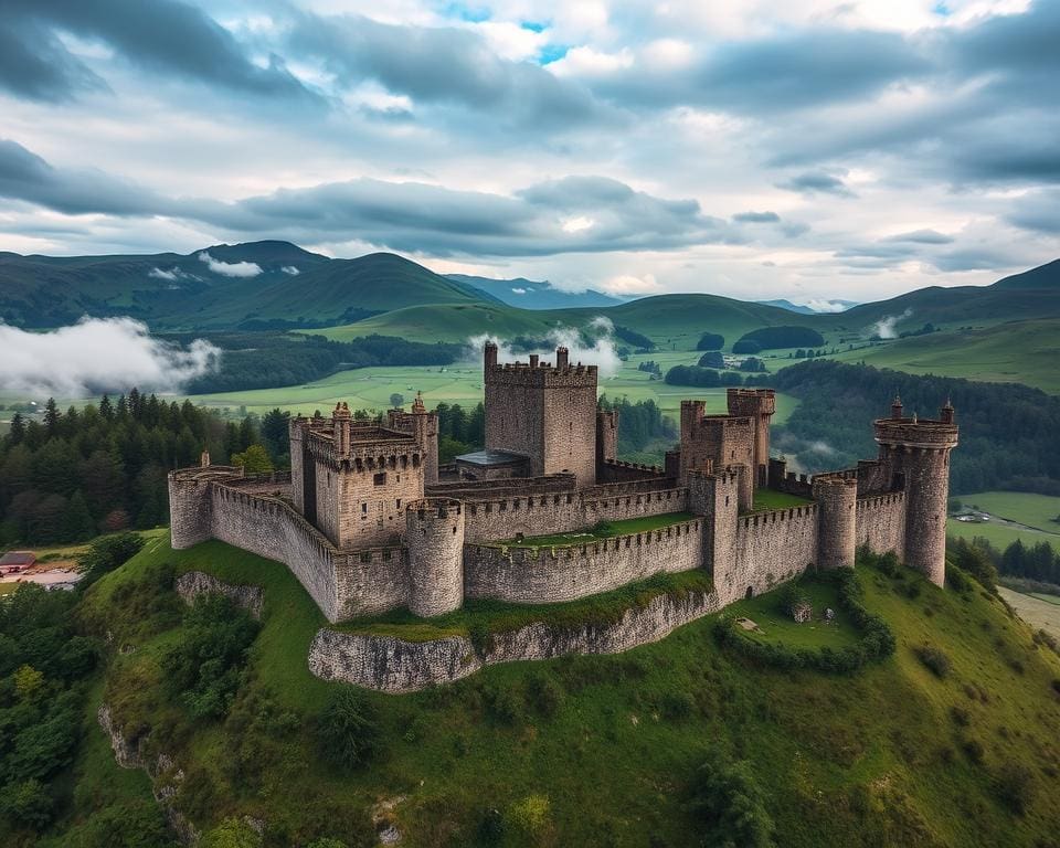 Mittelalterliche Burgen in Stirling, Schottland