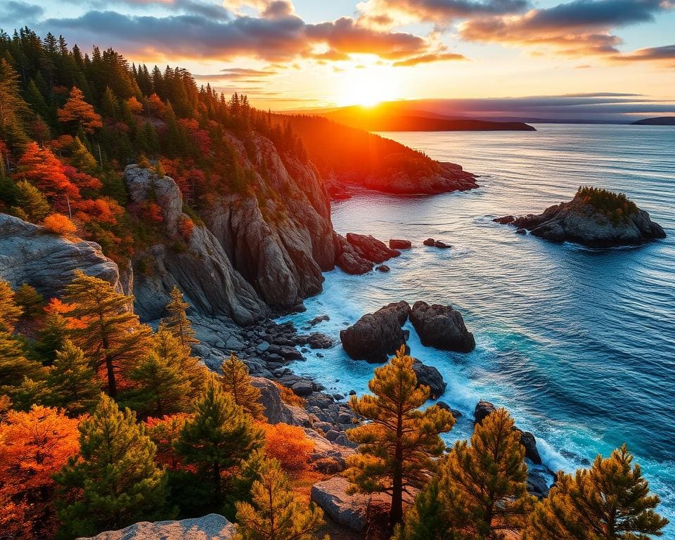 Naturwunder im Acadia-Nationalpark, Maine