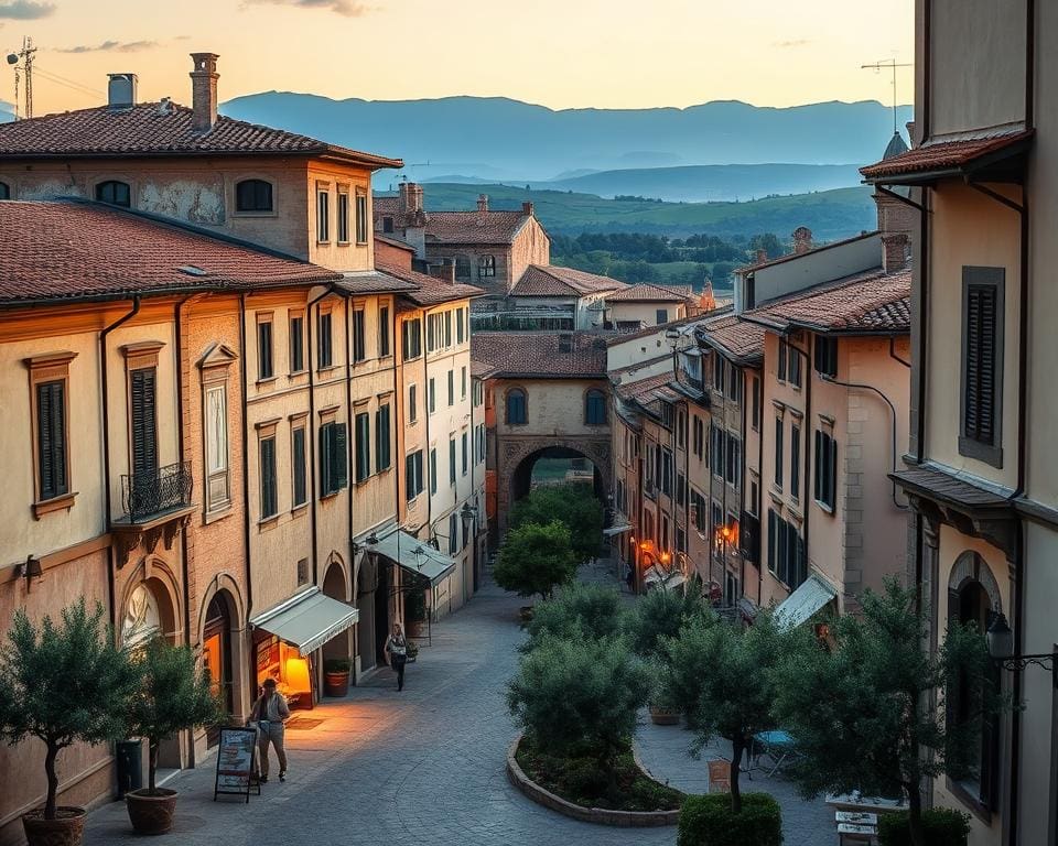 Renaissance-Kunst in Pienza, Italien