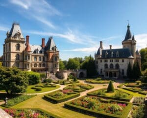 Renaissance-Schlösser in Loches, Frankreich