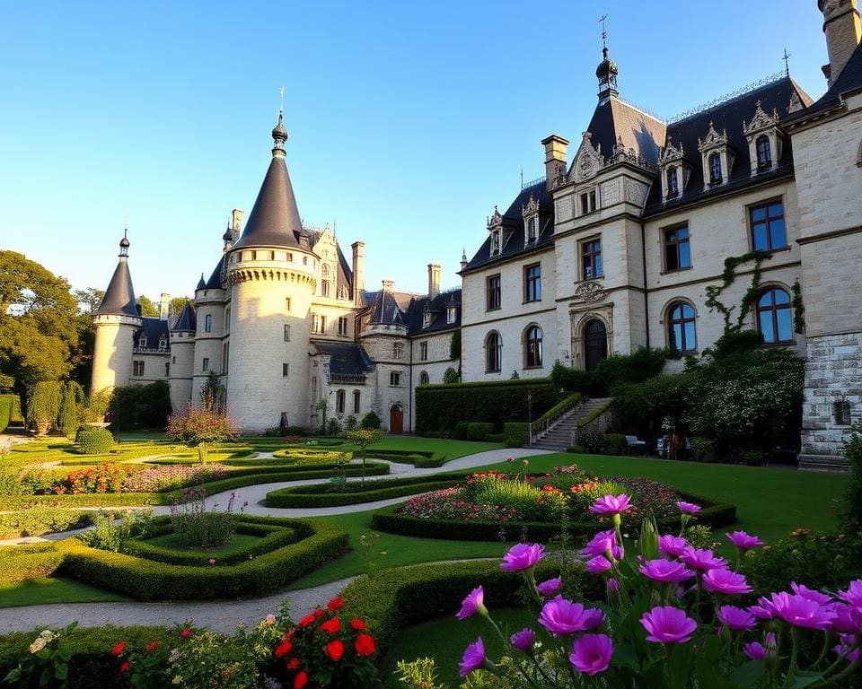 Renaissance-Schlösser in Loches, Frankreich