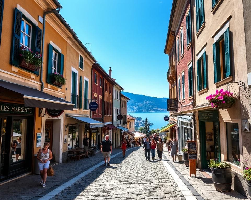 Tourismus und Stadtbummel in Ohrid