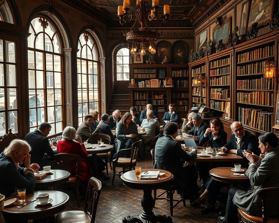 Ursprung der Kaffeehauskultur im 17. Jahrhundert in Paris