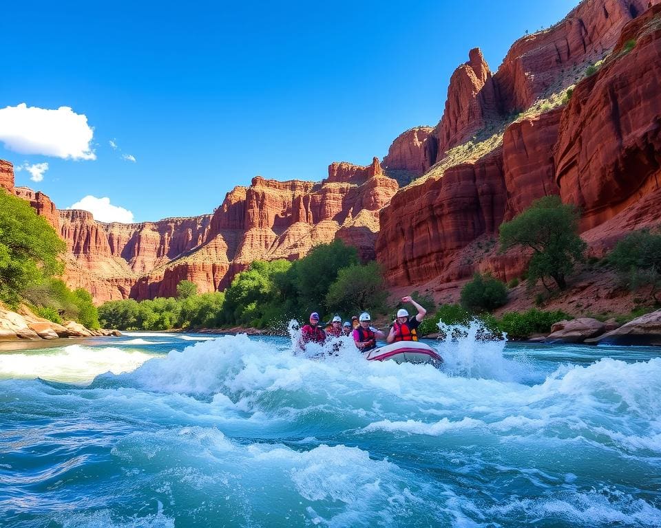 Wildwasser-Rafting im Grand-Canyon, Arizona