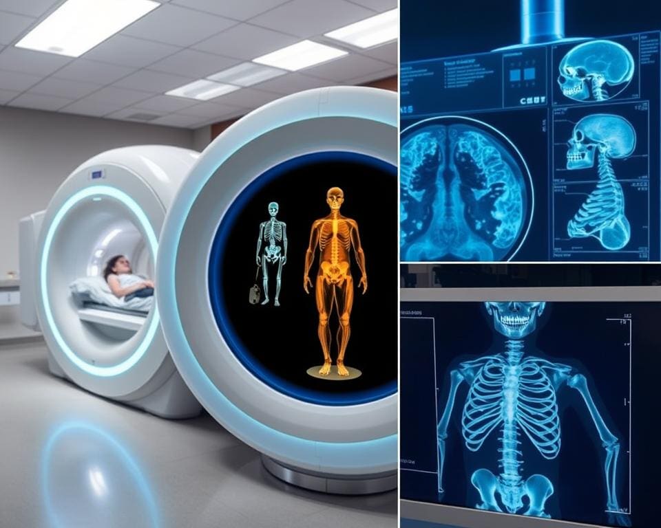 bildgebende Verfahren MRT, CT Scan, Röntgenuntersuchung