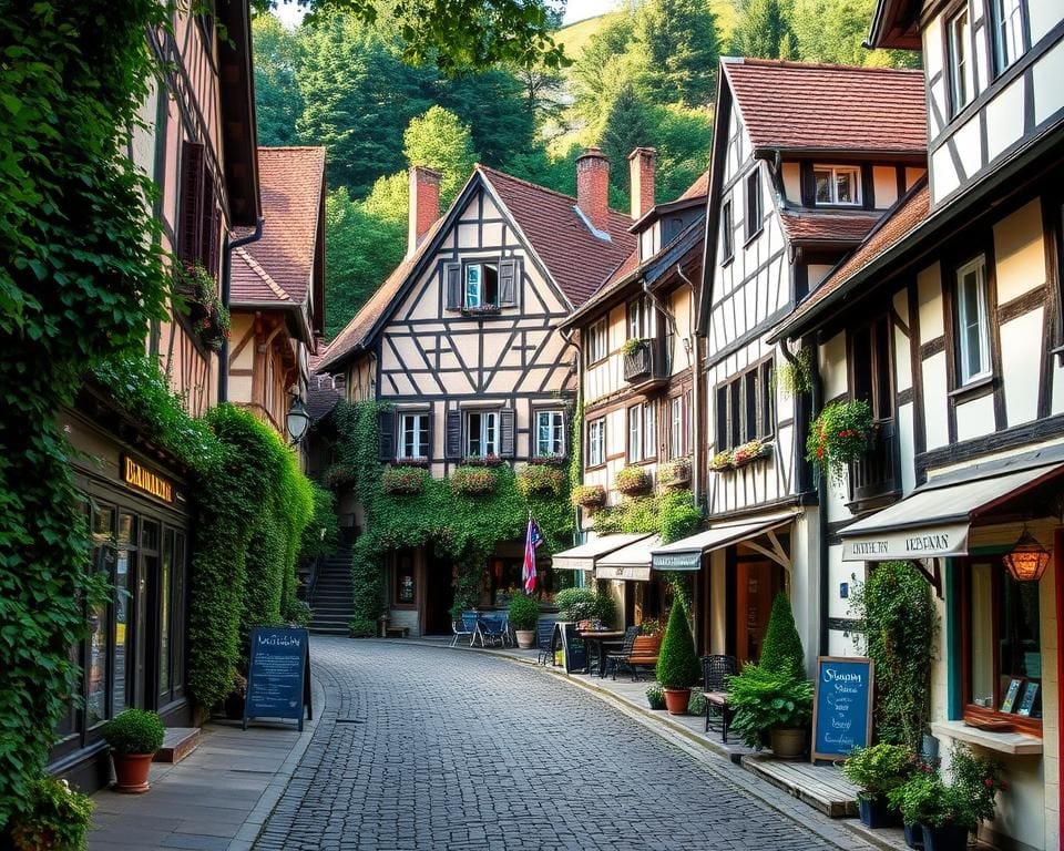 historische Gassen in Monschau