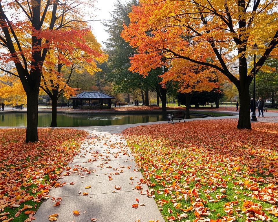 Die schönsten Parks für lange Spaziergänge im Herbst