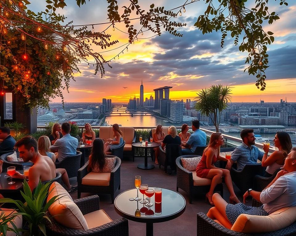 Die schönsten Rooftop-Spots für Drinks mit Ausblick