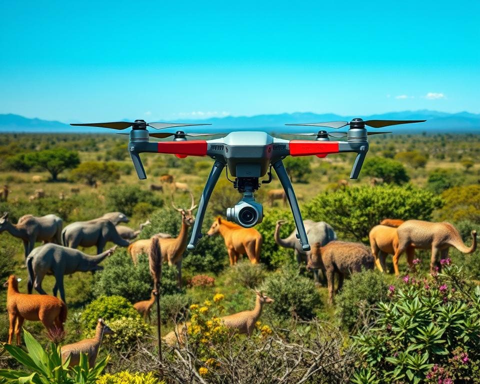 autonome Drohnen in der Wildtierüberwachung