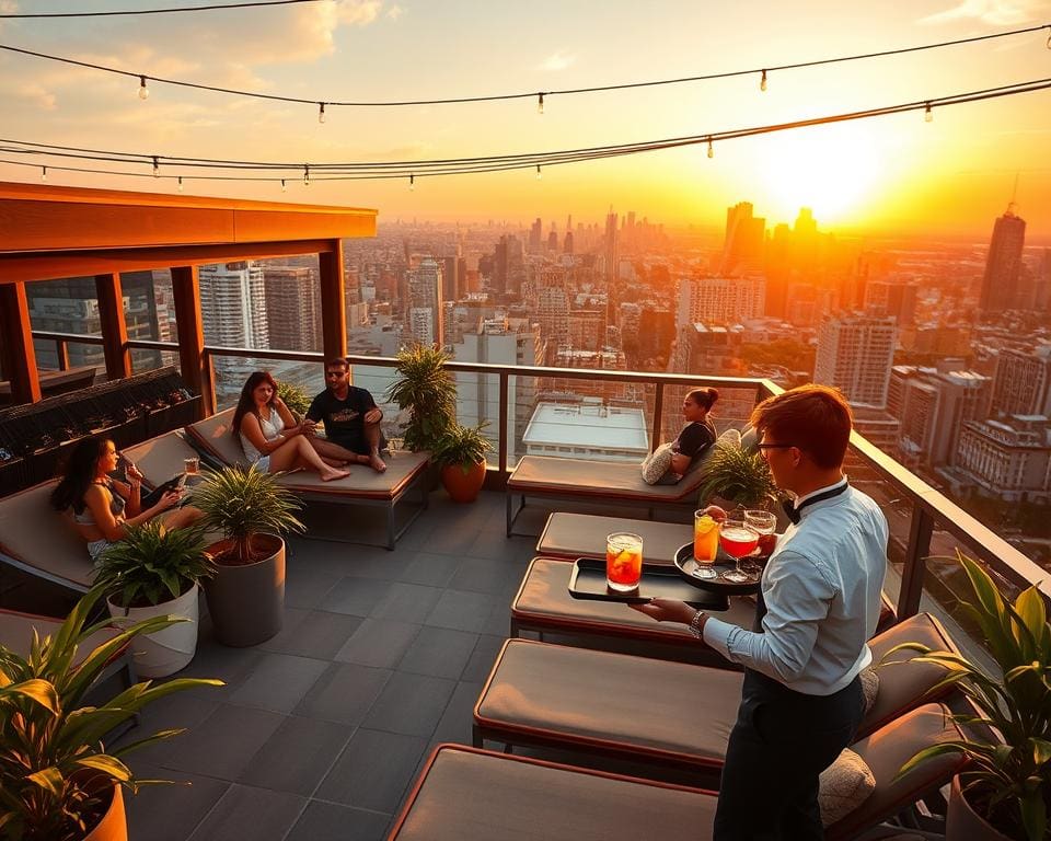 D lässigscht Rooftop-Bars für Summer-Abig mit Fründe