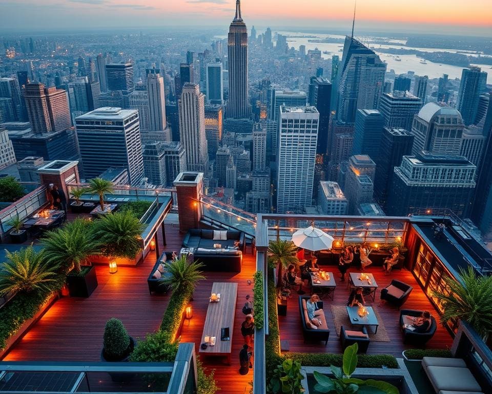 Standorte von Rooftop-Bars