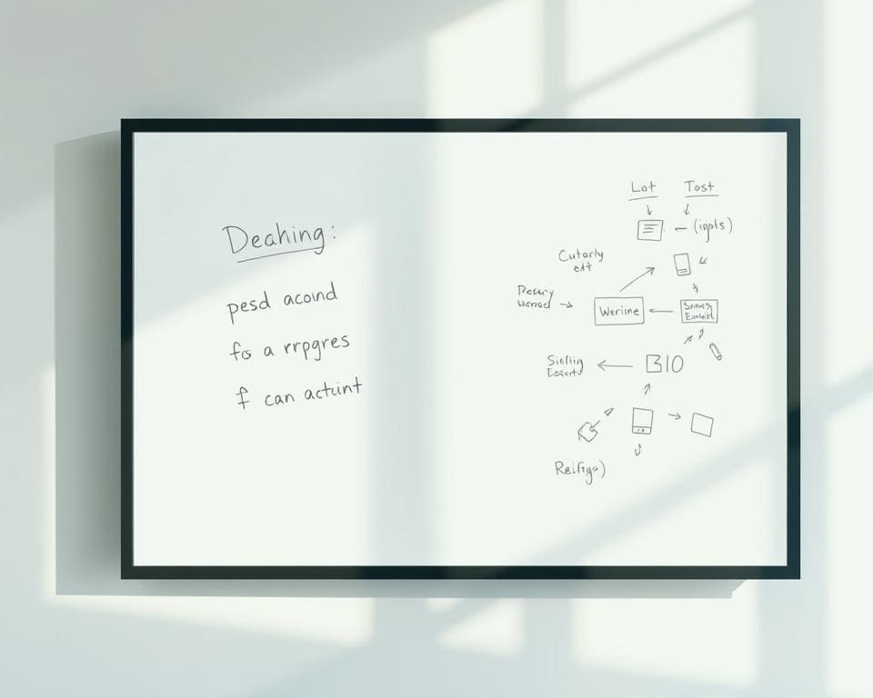 Kann ein digitales Whiteboard Handschrift erkennen?