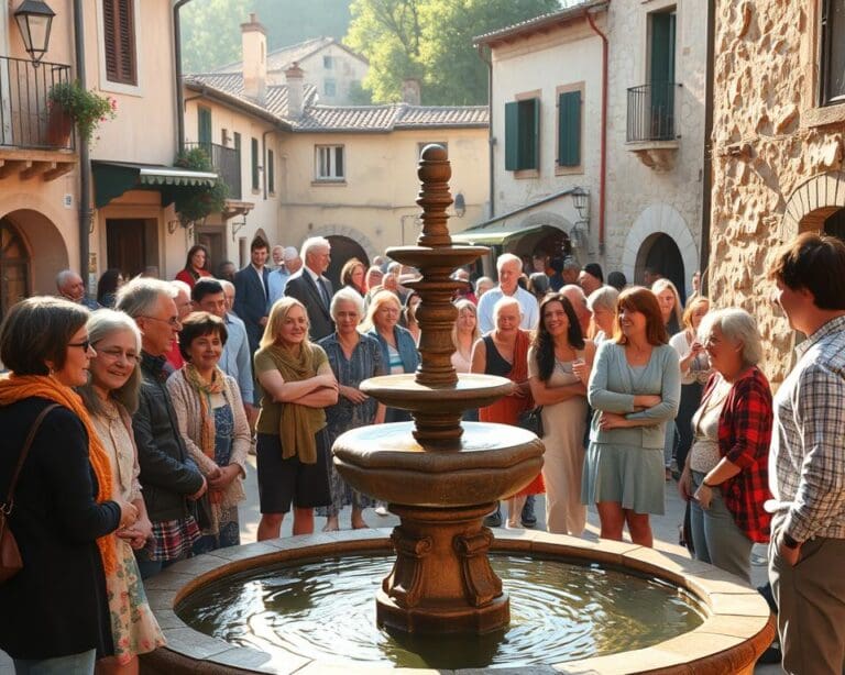 Was bringt dir der Austausch am Dorfbrunnen?