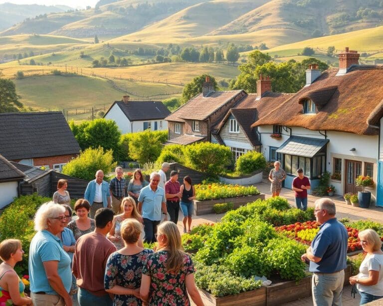 Wie wirkt Dorfgemeinschaft auf das Herz?