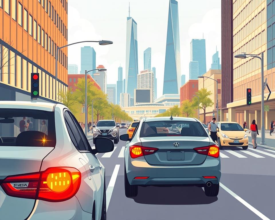 Blinken und Verkehrssicherheit