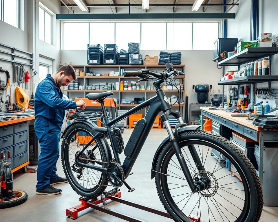 Wie läuft die Instandhaltung von E-Bikes?