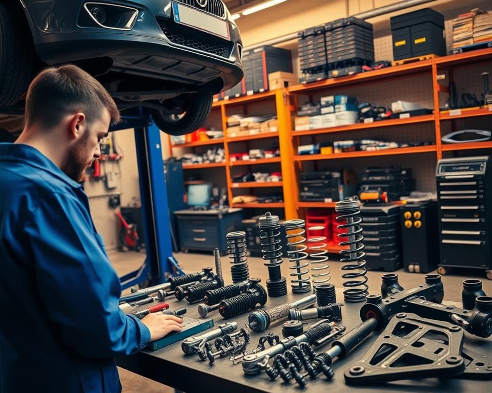 Wie wird man Mechaniker für Fahrwerkssysteme?