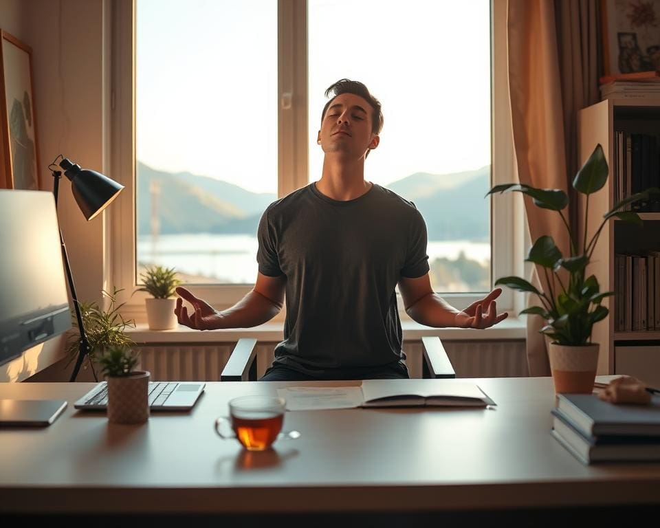 Entspannung nach der Arbeit für die Gesundheit