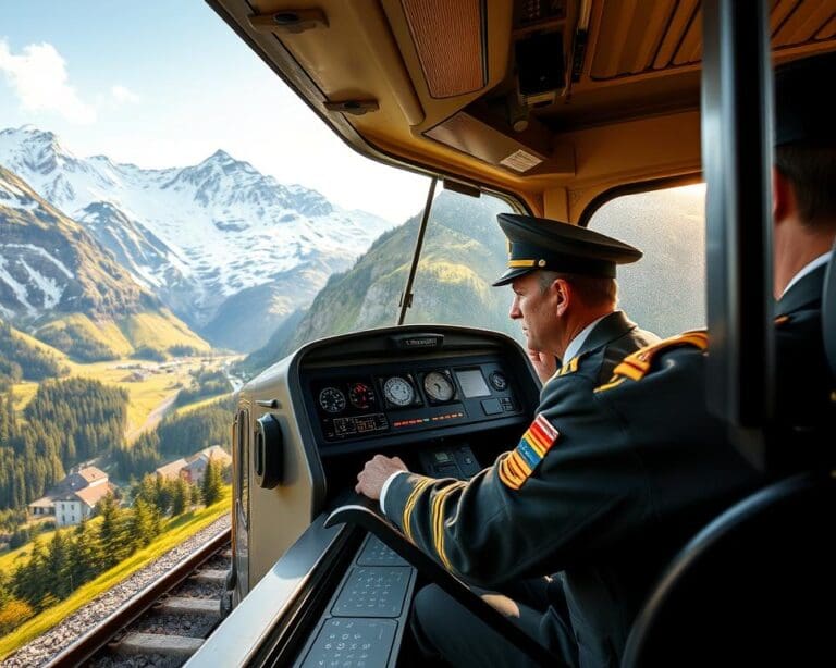 Lokführer bei der Rhätischen Bahn: Technik trifft Panorama