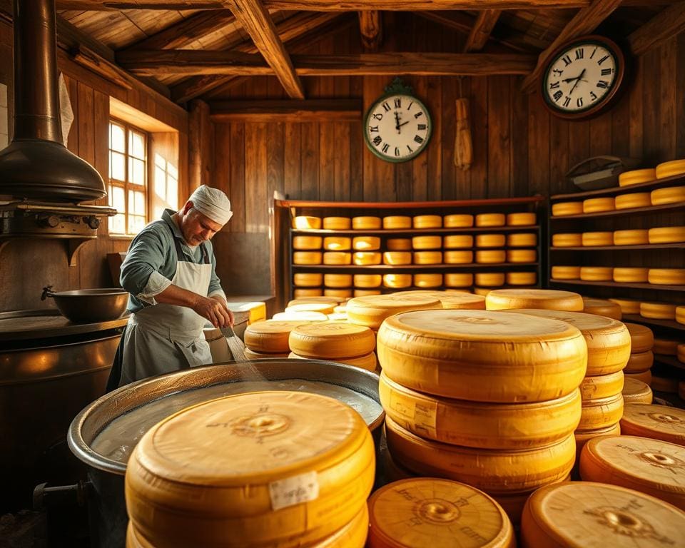 Schweizer Handwerk in der Käseproduktion
