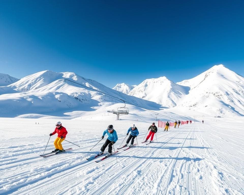 Ski-Training in Davos