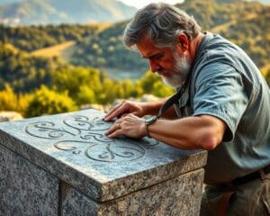Steinmetz im Tessin: Granit als Lebensaufgabe