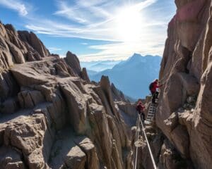 Klettersteige im Wallis