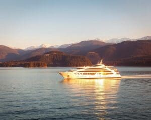 Mit dem Schiff über den Genfersee