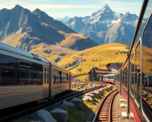 Mit der Bergbahn auf den Pilatus