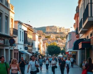 Städte erkunden in Athen