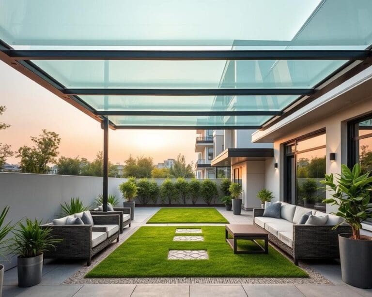 Terrassendächer modern gestalten