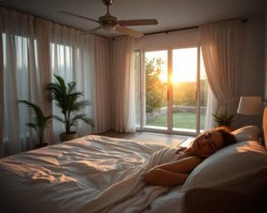 Wie foerderst du erholsamen Schlaf mit Bewegung?