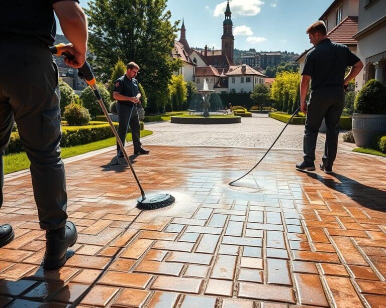 Wie gelingt eine gruendliche Einfahrtsreinigung in Zürich?