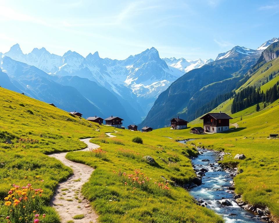 Wie geniesst du einen Tag in den Schweizer Alpen?