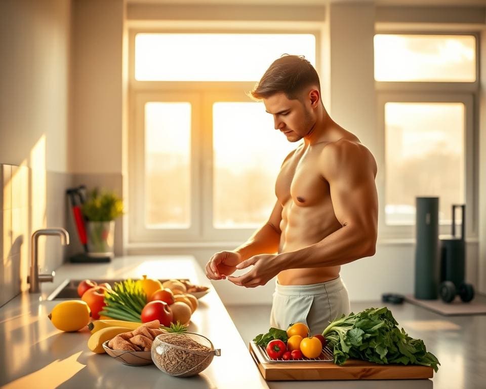 Wie kombinierst du Fitness und gesunde Ernaehrung?