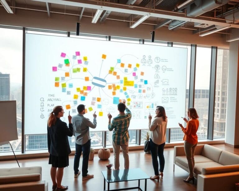 Wie nutzt du digitale Boards fuer Teamarbeit?