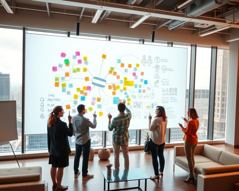 Wie nutzt du digitale Boards fuer Teamarbeit?