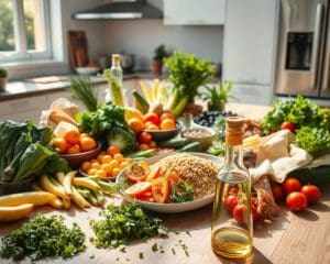 Wie planst du gesunde Mahlzeiten fuer die Woche?