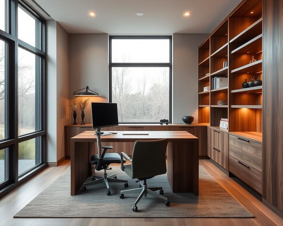 Wie unterstützt ein Schreiner individuelle Büroeinrichtungen?